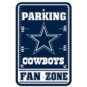 Cowboys Fan Zone Sign
